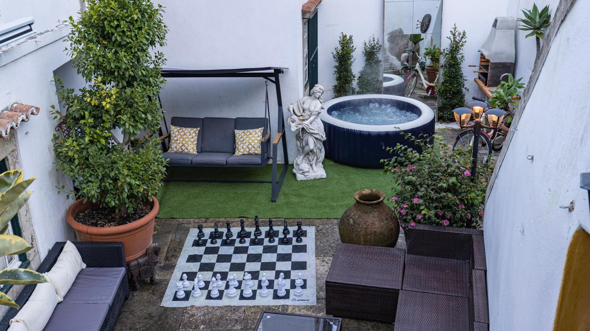 Sintra Wow - Unique Double Smart Room In 17Th Century Palace! Hot Tub, Snooker, Bbq, Ps5, Sauna, Gym Exterior foto