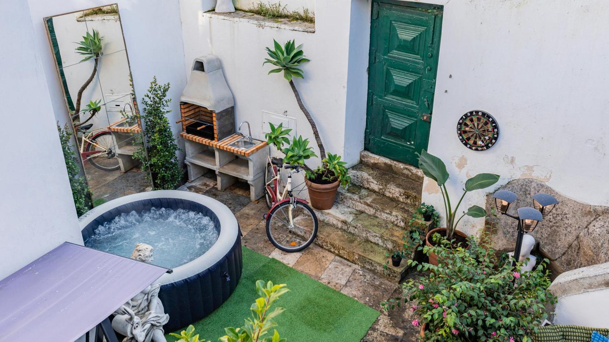 Sintra Wow - Unique Double Smart Room In 17Th Century Palace! Hot Tub, Snooker, Bbq, Ps5, Sauna, Gym Exterior foto