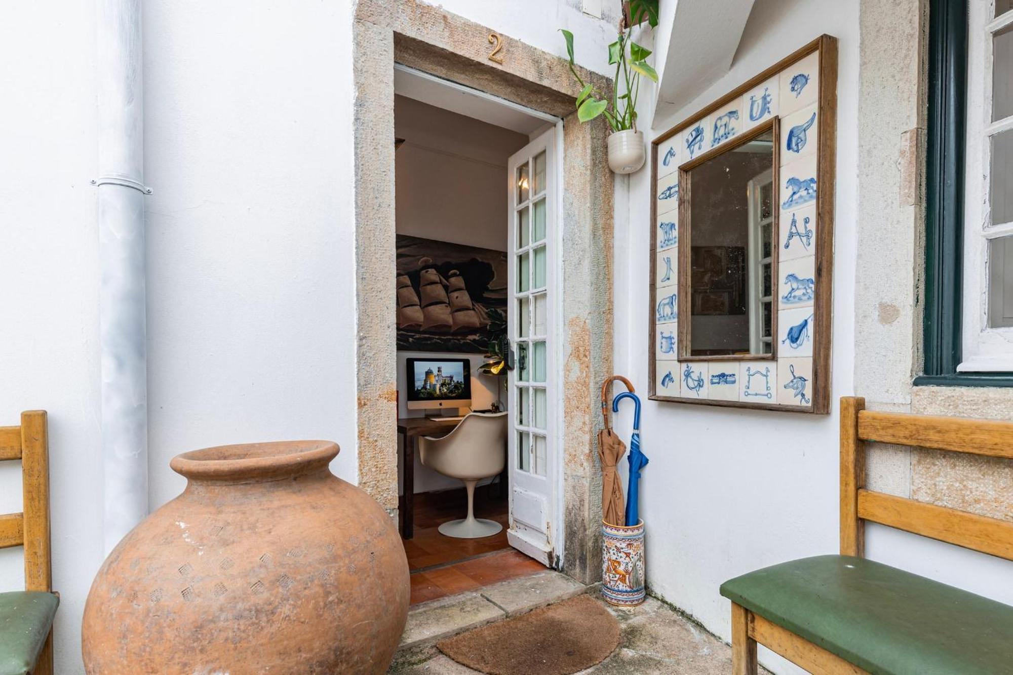 Sintra Wow - Unique Double Smart Room In 17Th Century Palace! Hot Tub, Snooker, Bbq, Ps5, Sauna, Gym Exterior foto